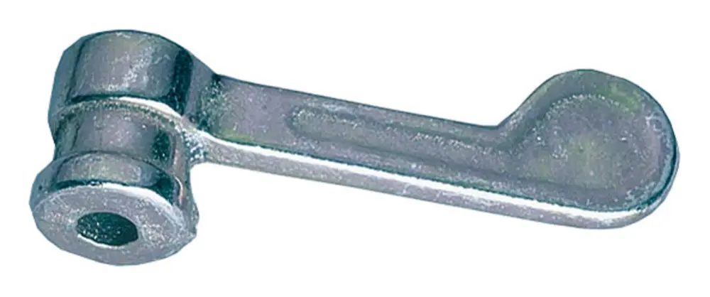 Neue Ware GSG Baubeschläge Vorreiber Nr.8314/G/3 14 mm Untersatz hell verzinkt