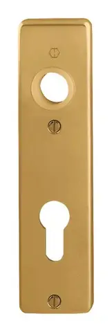 Hoppe Aluminium-Kurzschild-Paar 202KP, Profilzylinder, für Innentüren - bronzefarben(Verpackungseinheit: 1Paar) Echt