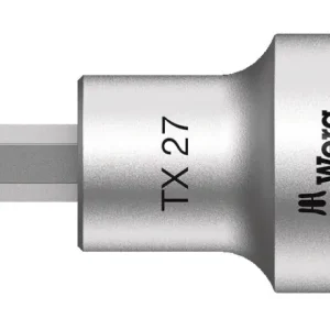Zertifiziert Wera Schraubendreher-Einsatz 1/2" T27 x 60 mm Haltefunktion