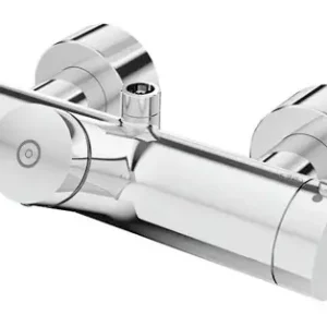 Schell Vitus Aufputz-Duscharmatur Thermostat Selbstschluss Abgang oben Chrom Sale