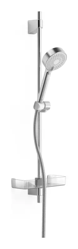 Preisreduziert Hansa Hansabasicjet Wandstangen-Set 720 mm 3-strahlig Brausekopf Ø 95 mm