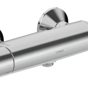 Hansa Hansamicra Brause-Thermostat-Batterie (G1/2) für Wandaufbau mit Verbrühschutz ohne Vorabsperrung Top-Seller
