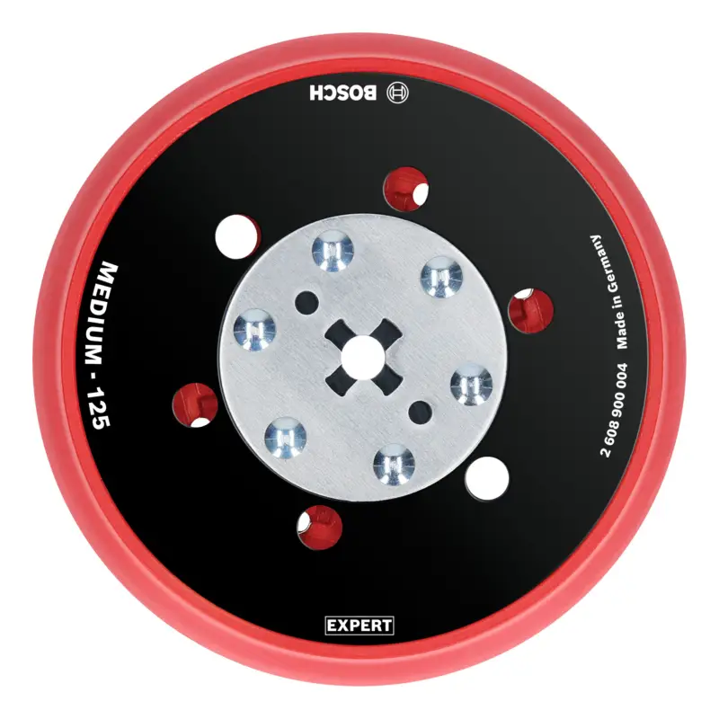 Bosch Expert Multihole (Multiloch) Universalstützteller, 125 mm, medium für Exzenterschleifer Preisreduziert