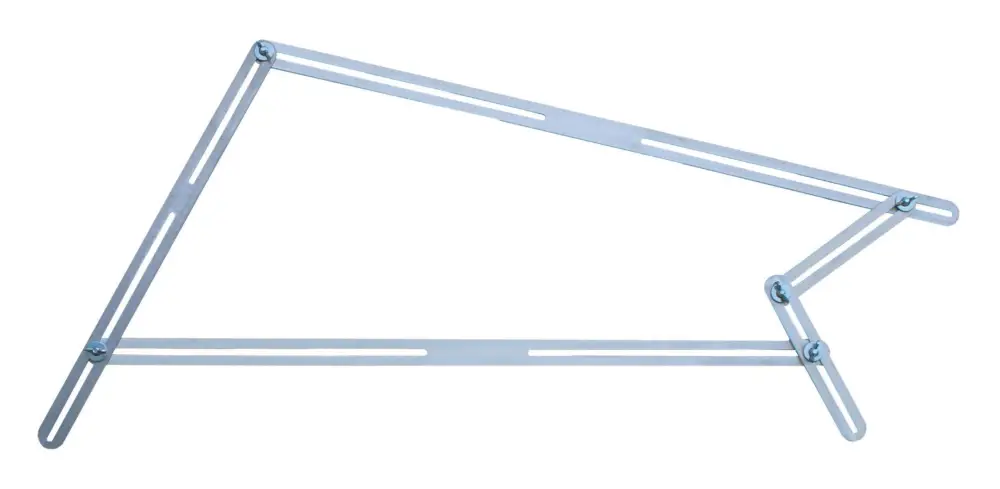 Hedue Treppen-Winkelschablone 48 Schienen T512 Knallerangebot