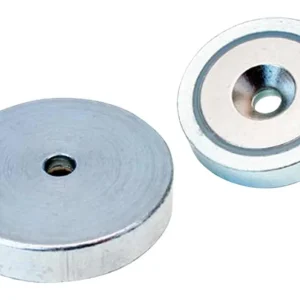 Beloh NdFeB-Flachgreifer Neodym Magnet mit Bohrung 40 x 8 mm Kracherpreis