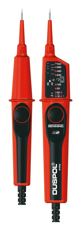 Benning Spannungsprüfer DUSPOL analog Begrenztes Angebot