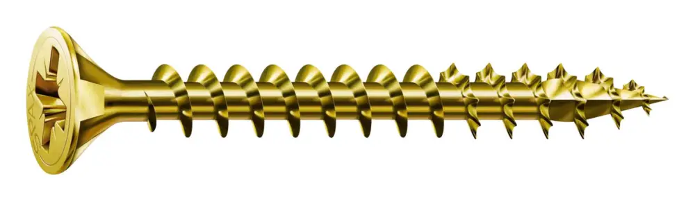 Versand Am Gleichen Tag Spax Senkkopf Kreuzschlitz PZ 4,5 x 20 mm gelb verzinkt KP(Verpackungseinheit: 200Stück)