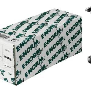 Versand Am Gleichen Tag E-NORMpro Schlossschraube mit Mutter DIN 603 galvanisch verzinkt M5 x 50 mm(Verpackungseinheit: 200Stück)