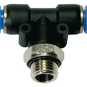 Bestseller Riegler T-Steckverschraubung Blaue Serie G1/4" Außengewinde Kunststoff D8