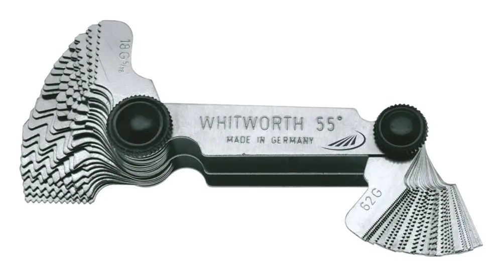 Sale Helios Preisser Gewinde-Schablone 52 Blatt Metrisches und Wirthwood Gewinde