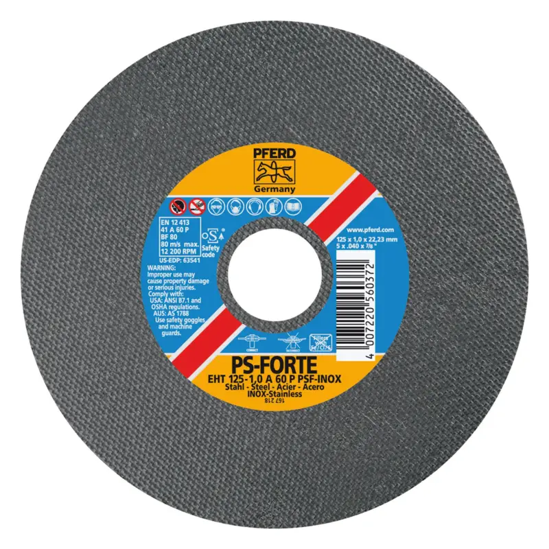 Sofort Bestellen Pferd Trennscheibe A46PPFS-INOX 115 x 1,6 mm gerade