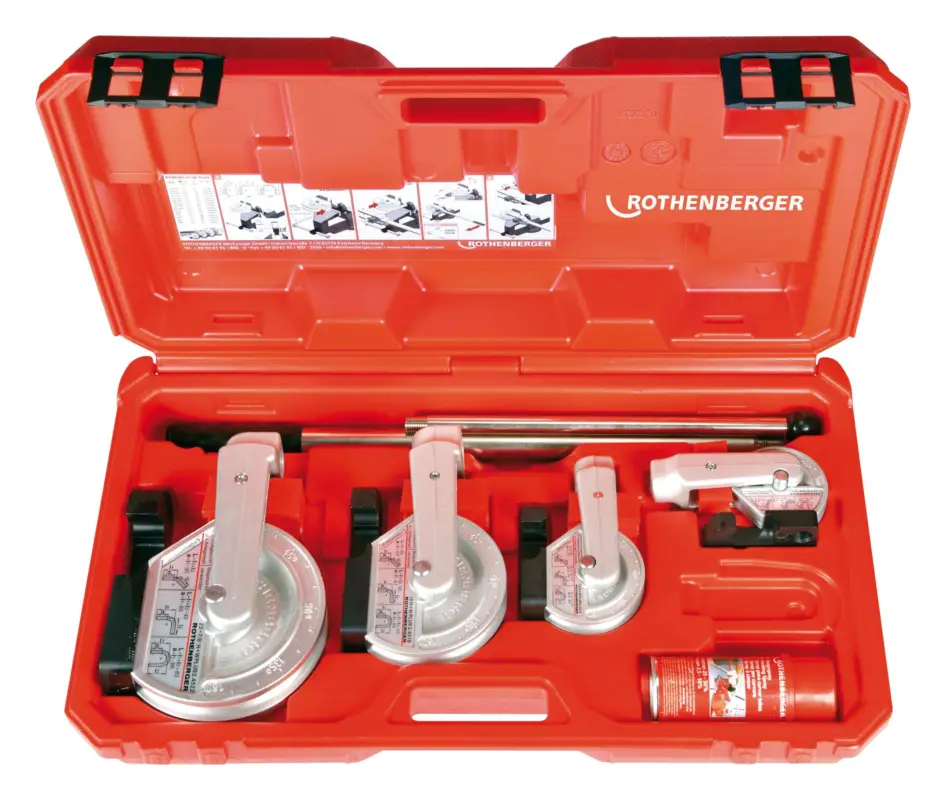 Jetzt Kaufen Rothenberger Handbiegemaschinen-Set für 12 - 22 mm Durchmesser