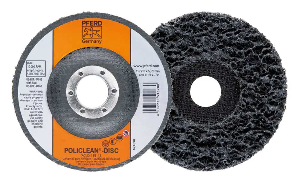 Garantierte Lieferung Pferd Scheibe Policlean PCLS 75 x 13 x 6 mm