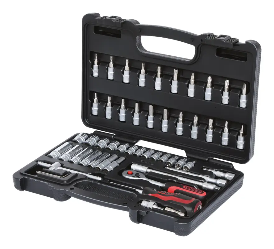 KS Tools 1/4" Steckschlüssel-Satz, 53-teilig Markenprodukt