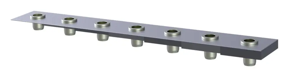 Meistverkauft Gesipa Blindnietenmutter VA Edelstahl Minipack Polygrip A2 M8 x 11 x 20 mm