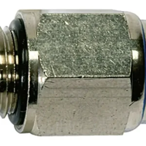 Sichere Zahlung Riegler Gerade Steckverschraubung Blaue Serie G3/8" Außengewinde Kunststoff D12