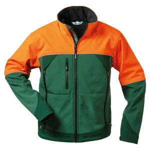 Elysee Forstjacke Sanddorn Soft shell Größe XXL grün / orange Bestseller