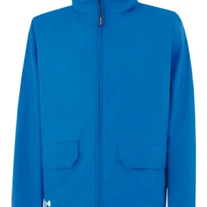 Markenware Helly Hansen Regenjacke Voss PU-Stretch Größe M racerblue