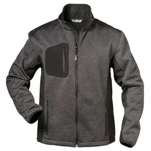 Must-Have Elysee Strickjacke Innsbruck Größe L grau / schwarz