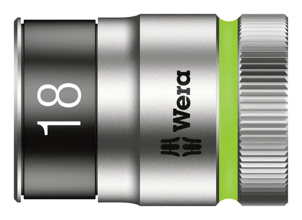 Preisreduziert Wera Steckschlüssel-Einsatz 1/2" 18 mm 6-kant Haltefunktion