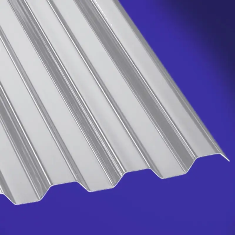 Finale Aktion Einsteiger Polycarbonat Profilplatte Thermic Trapez 76/18 1040 x 5000 x 1 mm - Grau