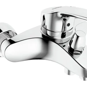 Hansa Hansamix Einhand-Wannen-Batterie G1/2 für Wandaufbau Bedienungshebel Ausladung 162 mm Mega-Angebot