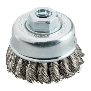Neue Kollektion Metabo Topfbürste 100 x 0,5 mm/ M 14 Stahldraht gezopft Drahtstärke 0,5 mm