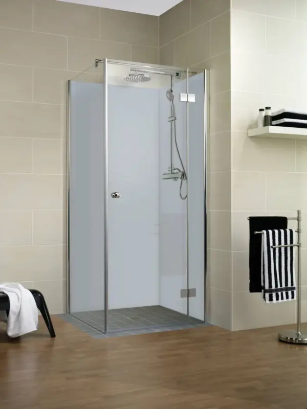 Solange Der Vorrat Reicht Schulte Decodesign Farbe Duschrückwand Set Ecke 900 x 2100 mm - hellgrau