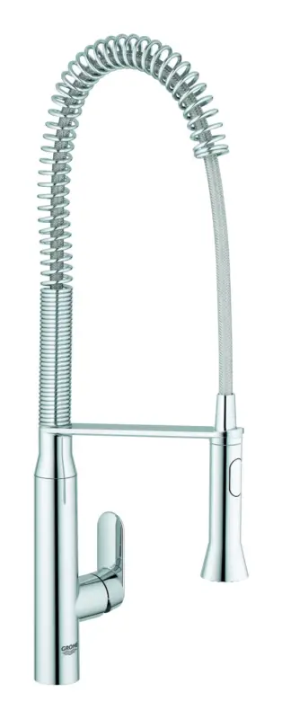 Ausverkauf Grohe K7 Einhand-Spültischbatterie mit Profibrause hoher Auslauf - Chrom