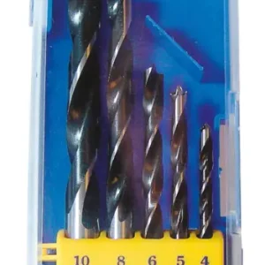 Fisch Holzspiralbohrer Satz WS Standard 5tlg. 4 - 10 mm R Neue Ware