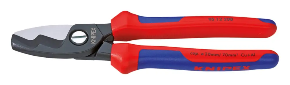 Preis Gesenkt Knipex Kabelschere 200 mm Mehrkomp-Griff