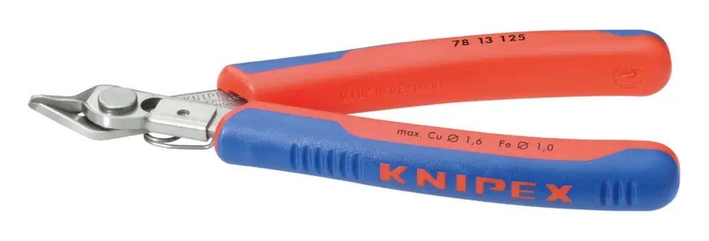 Knipex Elektronik-Seitenschneider F1 125 mm Super Knips Günstig