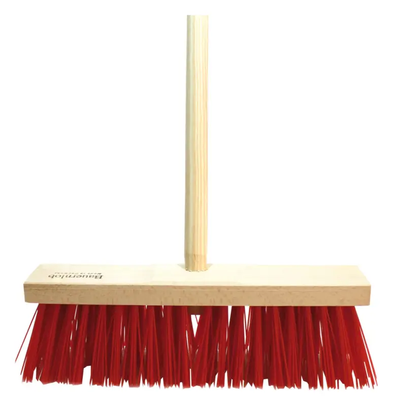 A&S Brück Elaston Straßenbesen 40 cm mit Stiel Billig