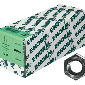 Schneller Versand E-NORMpro Sechskantmutter DIN 934 Edelstahl A2 M20(Verpackungseinheit: 25Stück)