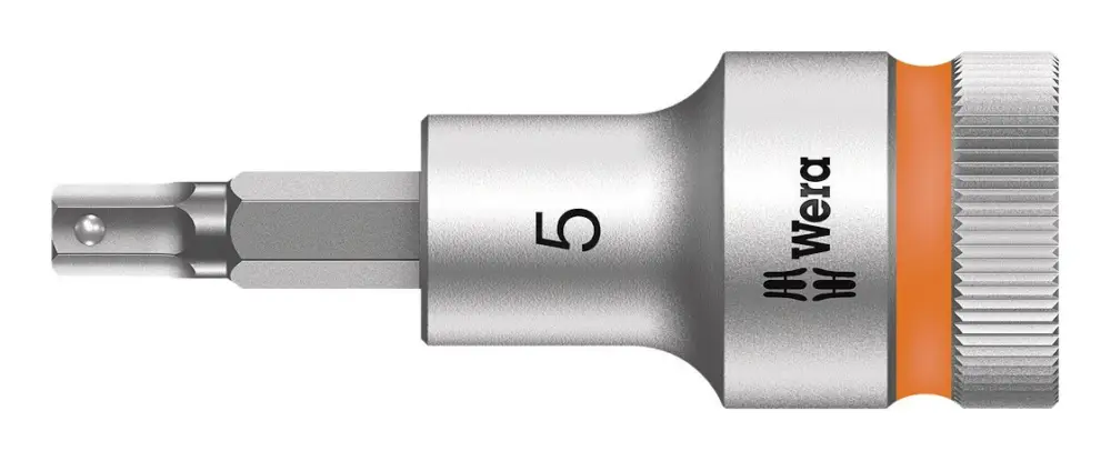 Wera Schraubendreher-Einsatz 1/2" 5 x 60 mm Innen-6-kant Haltefunktion Top-Angebot