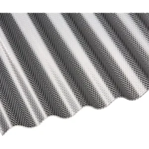 Solange Der Vorrat Reicht Premium Acryl Profilplatte Wabe Sinus 76/18 1045 x 4000 x 3 mm - Graphit