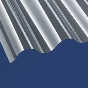 Einsteiger Polycarbonat Profilplatte P5 Sinus 177/51 920 x 2500 x 0,8 mm - Klar Sonderaktion