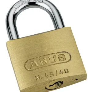 Neue Kollektion ABUS Messing-Hangschloss Nr. 45 / 45 mm