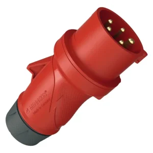 Letzte Chance Mennekes CEE-Stecker 5p 16A IP44 PowerTOP® Xtra 400V/rot 6h Schraubklammer gerade Kunststoff