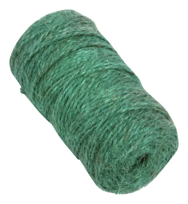 Neuheit Floraworld Gartenschnur Jute 70m grün