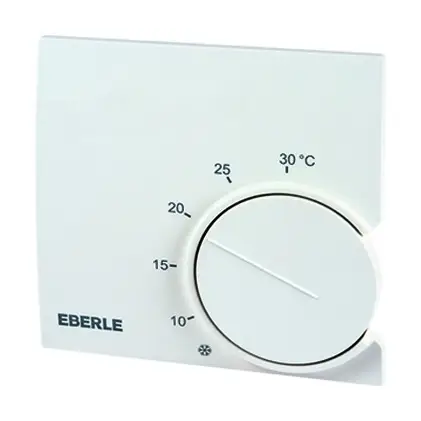 Direkt Vom Hersteller Eberle Raumtemperaturregler reinweiß 1Ö Aufputz IP30 230V 5-30°C 10A 0,5K