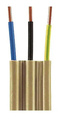 Stegleitung NYIF-J3x1,5 qmm, grau, 50 m(Verpackungseinheit: 50Meter) Preisknaller