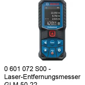 Top-Seller Bosch Professional Laser-Entfernungsmesser GLM 50-22 mit Schutztasche