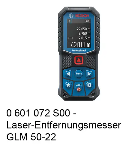 Top-Seller Bosch Professional Laser-Entfernungsmesser GLM 50-22 mit Schutztasche