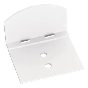 Verlegesysteme Abschluss- und Haltewinkel mit PVC-Klemmprofil 62 x 56 mm für Plattenstärke 16 mm - Weiß(Verpackungseinheit: 2Stück) Preis Gesenkt