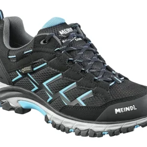 Billig Meindl Sportschuh 3823-01 schwarz/azur Größe 41,5(Verpackungseinheit: 1Paar)