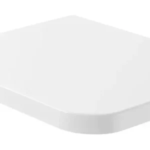 Villeroy & Boch Finion WC-Sitz mit Absenkautomatik und QuickRelease 377 x 455 x 41 mm - Weiß Alpin Preiswert