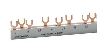Solange Der Vorrat Reicht Doepke Phasenschiene 3ph 17,5mm 212mm 10qmm 120A Gabel Isoliert