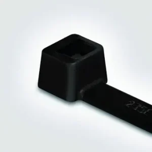 Geprüft Hellermann Kabelbinder L300mm schwarz 4,7x1,3mm Kunststoff UV-stabil nach ASTM D6779 -40-85°C Kunststoffzunge/-nase(Verpackungseinheit: 100Stück)