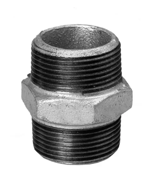 Hermann Schmidt Doppelnippel 280 DN 15, 1/2", AG/AG, verzinkt Aktuell